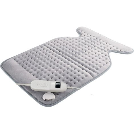 Elektrokissen.Vlies grau 100w 63x42cm 9Stufen Abschaltautomatik abnehmbar und waschbar