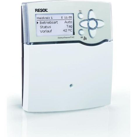 RESOL Heizungsregler Heizungsreglung DeltaTherm® HC mit 5 Fühlern 11500260 (1/5)