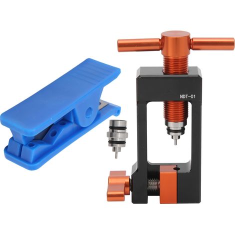 Kit outil d'insertion d'aiguilles de vélo, outil de réparation vélo avec coupe-tuyau hydraulique (1/5)