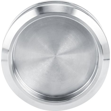Poignée ronde pour porte coulissante en verre, accessoire de salle de bain et de douche, acier inoxydable 304 (1/5)