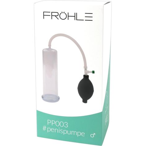 Frohle - Pompe à pénis transparente L 20 cm
