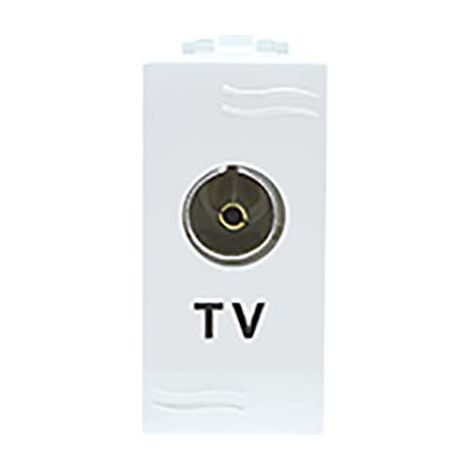 PRESA TV PASSANTE AQUA MARLANVIL - MM 9,5- 6 pezzi