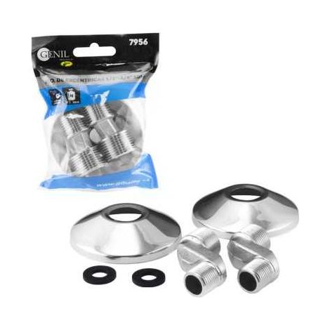 Set eccentrico - 1/2" - 3/4" x 10 mm, GENIL (1/4)