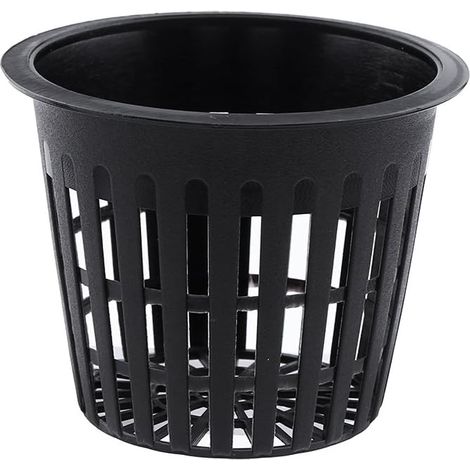 Panier Hydroponique - Filet Plastique PP - Pour Culture Aéroponique et Jardinage Intérieur - Lot de 10 (1/5)