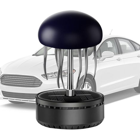 Désodorisant de voiture - Purificateur d'air solaire en forme de méduse - (1/5)