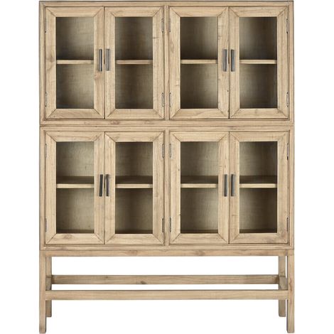 Vitrina Mindi Cristal 120X41X160 48,00 Natural (1/5)