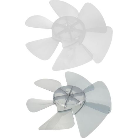 Accessory for Table Fan 2pcs Plastic Fan Blades 6 Blades Silent on Solid PP Stand (1/5)