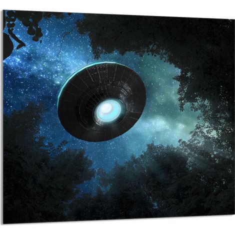GLASPLATTE FÜR KÜCHE 65x60 UFO