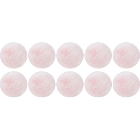Lot de 6 paires de bouchons d'oreille en coton ciré, étanches et roses, pour une réduction du bruit et une protection auditive optimale. (1/5)