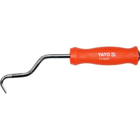LLAVE PARA TORCER ALAMBRE DE REFUERZO. LONGITUD APROX. 190 MM, FI 7,5 MM. MANGO DE PLÁSTICO / YT-54230 / YATO (1/4)
