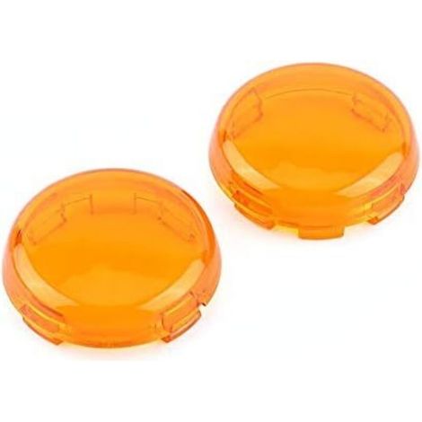Accessori Moto Clignotanti 2 pezzi, Kit Coperchi Lentiggini Gialle per Motociclette (1/3)