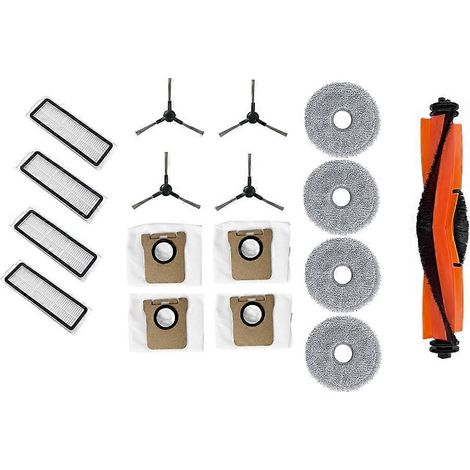 Filtre pour aspirateur brosse pour aspirateur Filtre de brosse pour aspirateur filtre de 17 Xiaomi Mijia M30 D102 Aspirateur Accessoires Main Side Brosse Serpillière Filtre Dust Bags (1/5)