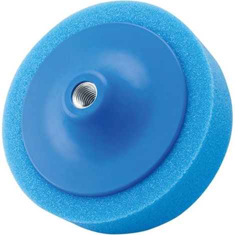 Flexipads World Class Blue Compounding and Polishing Foam Pad, 150 x 50mm, 5/8" UNC Thread (Model FLE44110)