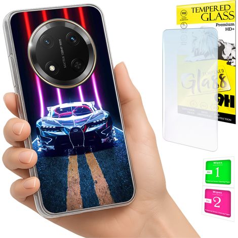 Custodia per Honor Magic7 Lite con cover fotografica e vetro 9H (1/5)