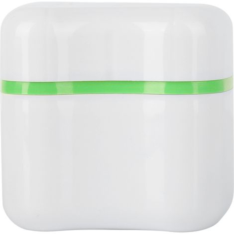 Coffret de rangement pour prothèse dentaire avec filtre, appareil dentaire vert (1/5)