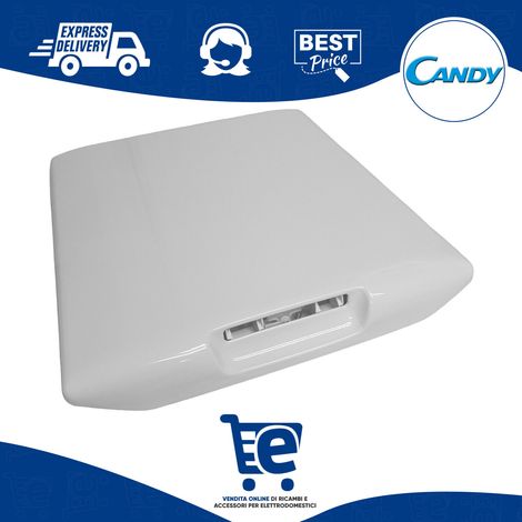 Coperchio Top Lavatrice Carica dall'Alto Candy 49129873 Originale 445x395x60 mm