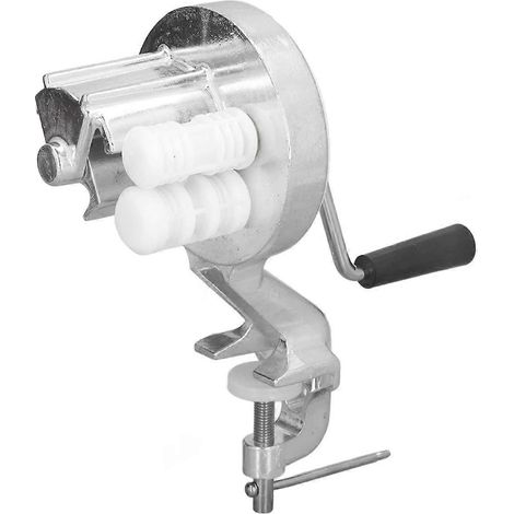 Machine à macaronis manuelle, machine à cavatelli pour pâtes italiennes authentiques, presse à pâtes portable à manivelle (1/5)
