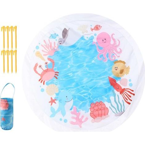 Tragbare Reisematte 2 in 1 Strandmatte für Kinder für Jungen (1/5)