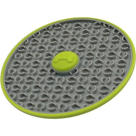 Tapis de léchage pour chiens, outils d'apprentissage de la cage pour chiens, lattes de beurre de cacahuète pour sécuriser les cages (1/5)