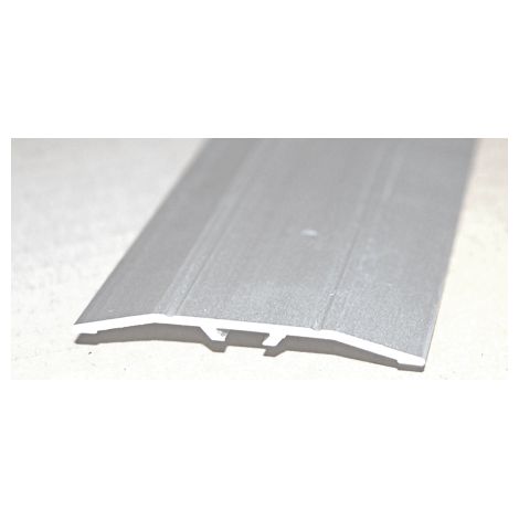 Transicion Aluminio Dos Alas - 50mm 50mm anch. 4mm alt. 1m larg. Adhesivo -