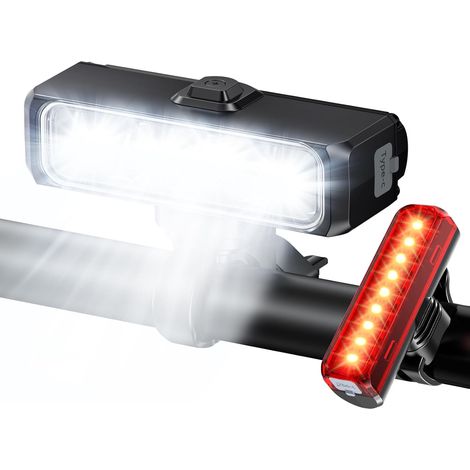 Lumiere Velo Avant et Arriere 1500LM Super Lumineux (1/5)