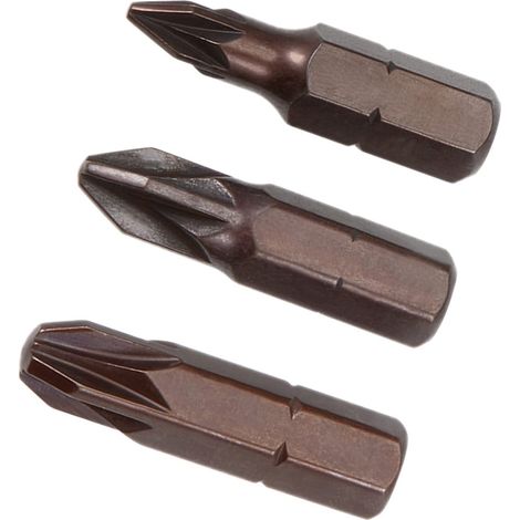 Embout Ensemble PZ1 PZ2 PZ3 Croix Vis Driver Lot Tête (1/5)