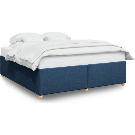 Maison Exclusive - Giroletto senza Materasso Blu 180x200 cm in Tessuto (1/5)