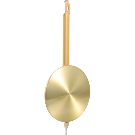 Pendule Métallique en Fer Doré pour Horloge Murale de Remplacement et Anniversaires Pièce D'horloge Facile à Utiliser pour Réparation DIY (1/5)