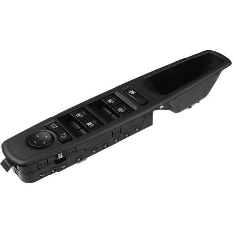 Interruttore alzacristalli anteriore sinistro, 13 pin – Compatibile con Renault Scenic 3, Megane 3, Laguna 3, Fluence – Comando specchietti – 809610016R