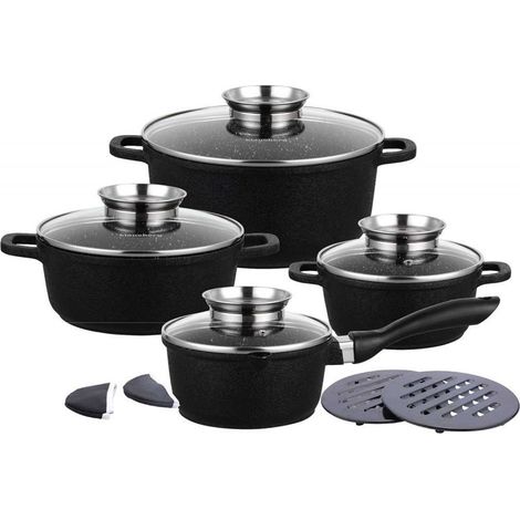 Klausberg KB-7360 12-teiliges Granit-Topfset (1/4)