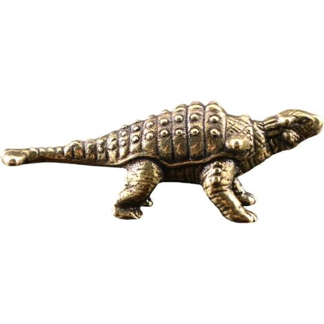 miniature de dinosaure en laiton de style antique idéale