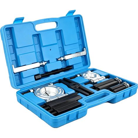 Juego de extractores de rodamientos, capacidad de 5 toneladas, kit de herramientas multiusos, 14 piezas. (1/2)