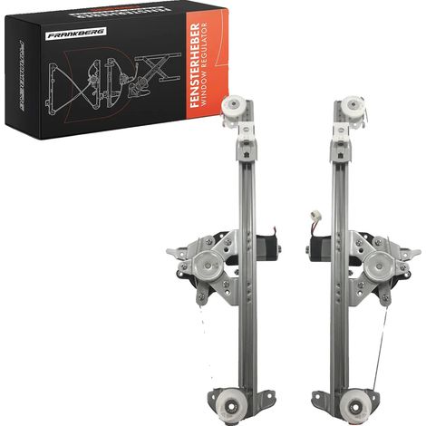 Alzacristalli elettrici posteriori sinistro e destro per MERCEDES-BENZ W202 Berlina, progettato per veicoli a 4/5 porte, include motore elettrico (1/5)