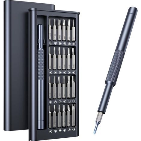 25-in-1 Präzisionsschraubendreher-Set, Weihnachtsgeschenk für Männer und Väter, Mini-Werkzeugset für unterwegs (1/5)