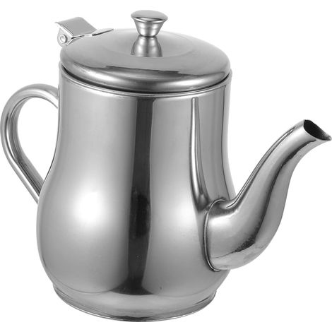 Distributeur d'huile de cuisson en acier inoxydable 700 ml avec filtre (1/5)