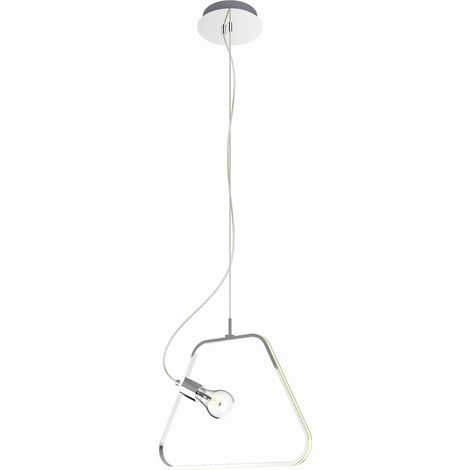 Lampada a sospensione Candellux Ikaria 2 luci cromata (1/4)