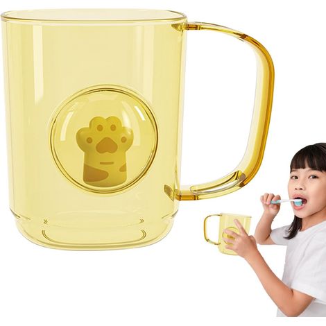 Gobelet de bain, porte-gobelet pour brosse à dents Gobelet de bain avec tasse de brosse à dents - Tasse porte-brosse à dents, paire de tasses de rince-bouche, tasse de rinçage pour (1/5)