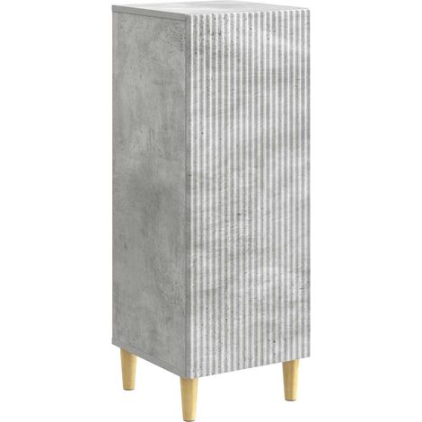 vidaXL  Sideboard  Concrete Grey 33 x 34.5 x 90 cm Engineered Wood