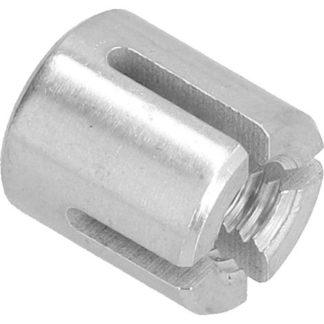 10 Lots de Serre-Câbles en Croix en Acier Inoxydable pour Fixation de Câbles et Garde-Corps