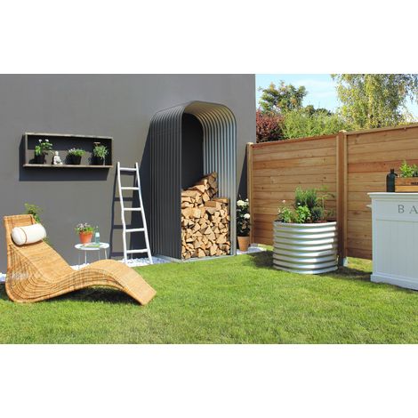 Vitavia Kaminholzregal "Ardor 858", granit, 99 x 86 x 223 cm (hoch) (1/5)