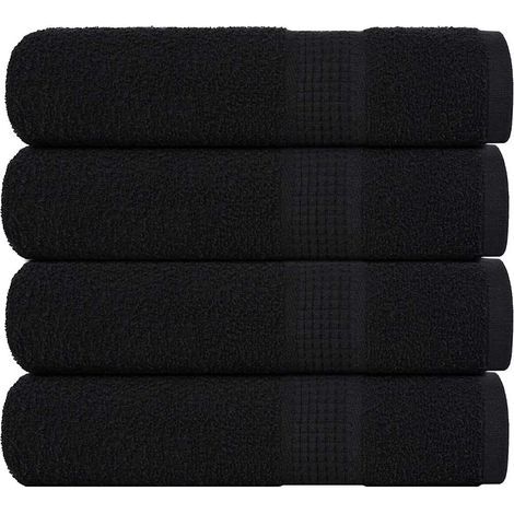 FROGN Servietten, 4er-Set, schwarz, 50 x 100 cm, 360 g/m² (1/5)