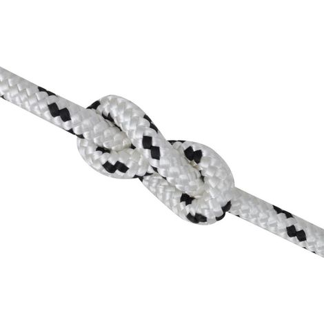 Cima barca intrecciata in bobina di poliestere 12 mm x 50 m 020003376