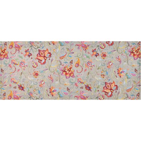 Tappeto Cucina Antiscivolo Stampa Digitale Emozioni Fantasia Paisley By Suardi, misura58x190colorePaisley (1/4)