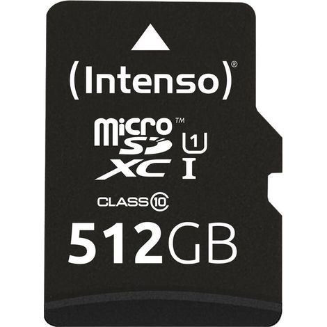 Intenso 3423493 Micro SD UHS-I Premium 512G c/adap (1/4)