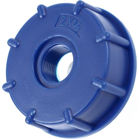 Tappo per fusto o serbatoio da 60 mm, filettatura femmina 1/2". (1/3)