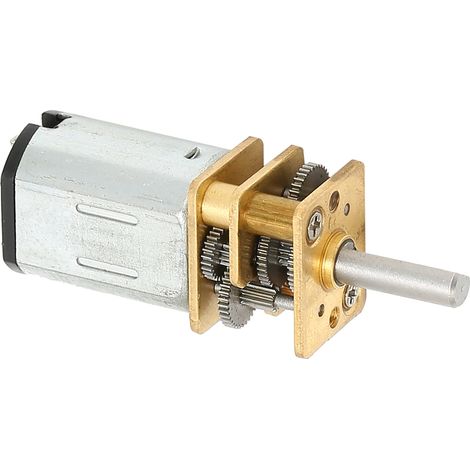 Moteur électrique miniature 12FN20 DC6V 150RPM avec réducteur 2:3, engrenage pour serrure électronique (1/5)
