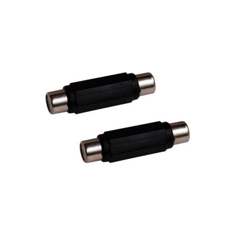 KARMA CA8258 Coppia adattatori audio RCA Femmina/Femmina in blister