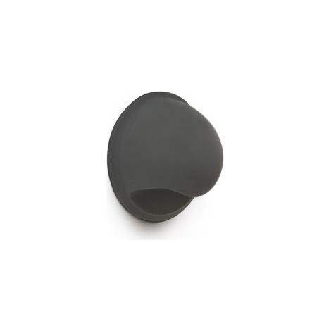 Concha de plástico con acabado haya transparante., dimensiones: 40x40x22mm Ø: 40mm - (1/2)