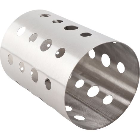 Organisateur d'ustensiles de cuisine en acier inoxydable, support pour ustensiles de cuisine permettant d'organiser les tiroirs, les plans de travail et le rangement de la vaisselle. (1/5)