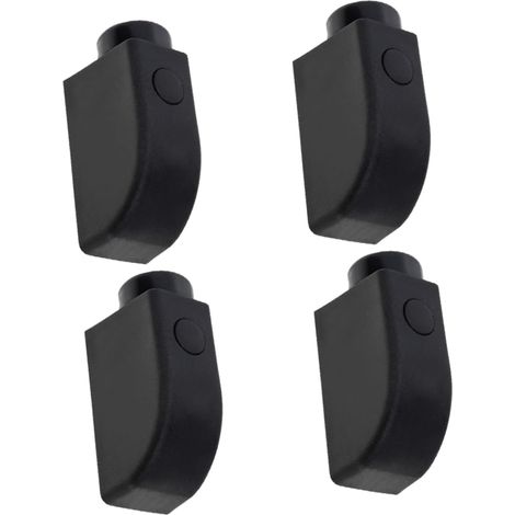 Lot de 4 Verrous de Sécurité pour Fenêtres Coulissantes Butée de Fenêtre Anti-Chute Serrure en Plastique Résistante pour Garçon et Filles et Animaux Sécurise Votre Maison